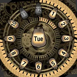 Steampunk tribute, ValveOmatic. 2 Face gold. V5.01