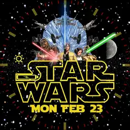 Star Wars Lightsaber Round Face