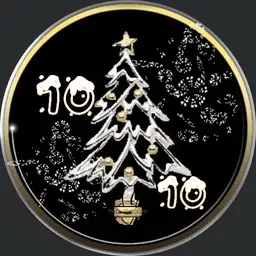 Christmas Tree Animation Gold