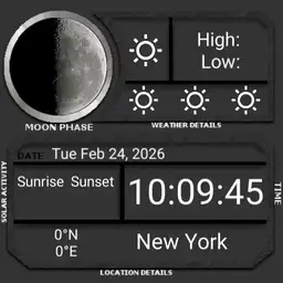 Basic Digital Square Watch v2