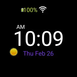 Watch face