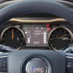 my jeep dashboard
