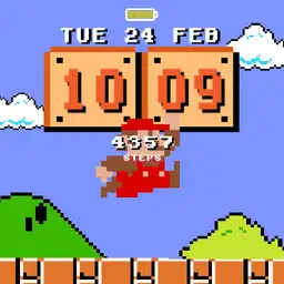 Mario Pebble Copy