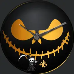 Halloween Smiley 3fach Dim Tageszeit