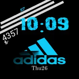 Adidas light blue
