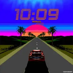 Retro Future Animated Watch Copy