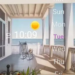 Sunny day at the beach