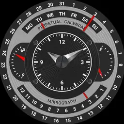 Brute MIKROGRAPH Perpetual Calendar Retrograde Seconds Watch