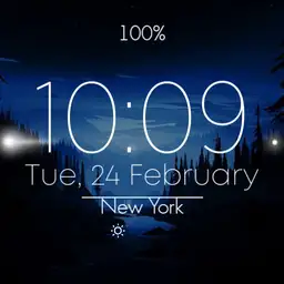Minimal watch desktop wallpaper