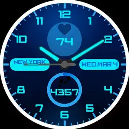 Blue Glow 1