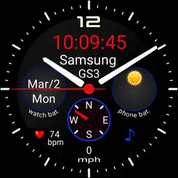 Samsung Gear S3 Weather Copy