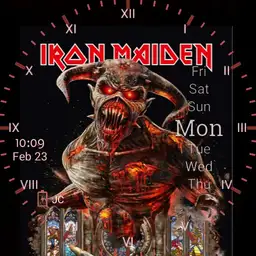 Iron Maiden watch test only digital