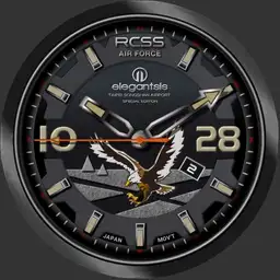 Orilama watch 174 Elegantsis Air Force Matsuyama Base Command Limited