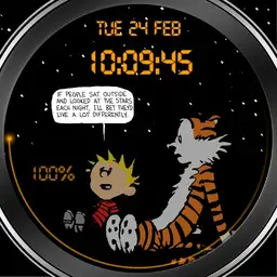 Cal vin and Hobbes Stars