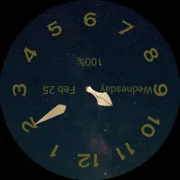 Upside Down Watch Face