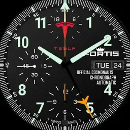 Tesla VORTIS Official Cosmonauts GMT.