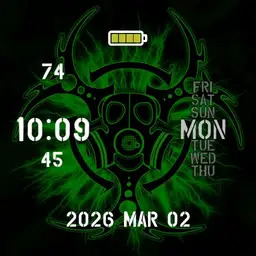 Biohazard Gas Mask 12Hr