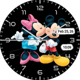 Mickey and Minnie Mouse