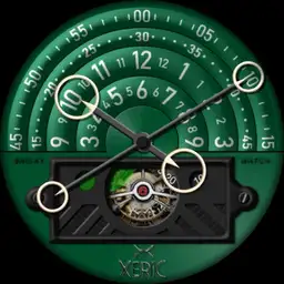 Halographic 2 Green and Black w/tap action. Animated .