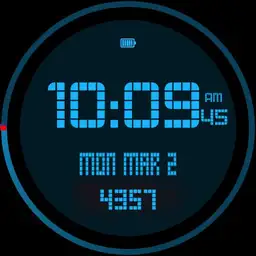 Basic Retro digital watch
Color changer Copy