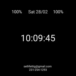 Simple Black Watch