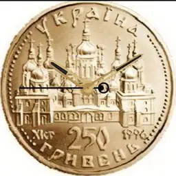 Gold, Oranta, 250 Hryven, Ukraine, 1997