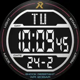 RZE UTD-8000 Chronometer Multi Mode Digital Watch