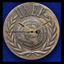 Bronze, UNEF Service Medal, 1956