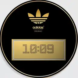 gold adidas by nina