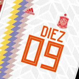 Spain 2nd Team Football Digital CORRECTED Copy