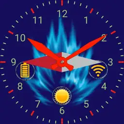 blue flame
