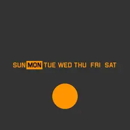 Week View Toogle Tutorial Demo