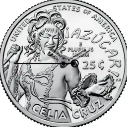 Cupronickel, Womens Quarters, Celia Cruz, 2024