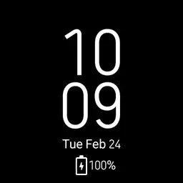 Samsung S8 Clock