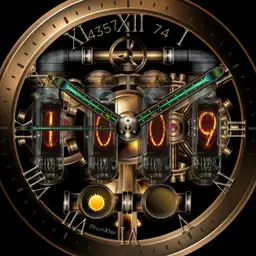SteamPunk Nixie V2.0