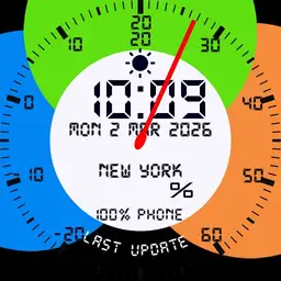 Thermometer watch Tizen OS