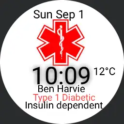 Type 1 Diabetic Alert Copy