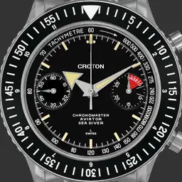 Croton Chronomaster Aviator Sea Diver