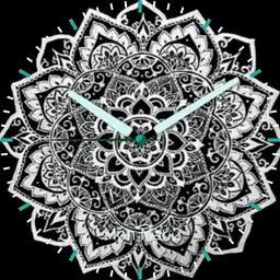Mandala BlackWhite Watch