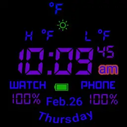 colorful weather battery status Copy