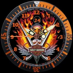 WDS Flaming Eagle Harley Logo