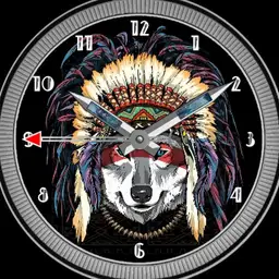 WDS NATIVE AMERICAN WOLF HEADDRESS