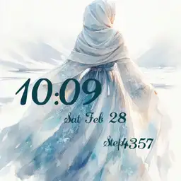 Hijabi blue