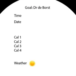 my first watchface