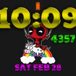 Deadpool Unicorn Chrome