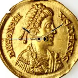 Byzantine Gold Solidus, Honorius, 393-423 CE
