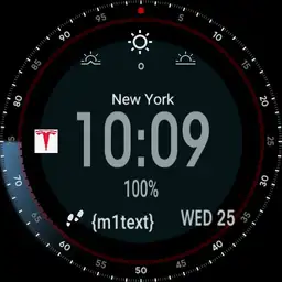 Giba round watch Q