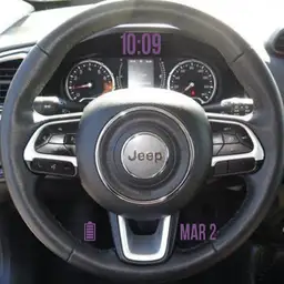 Jeep Steering Wheel digital only