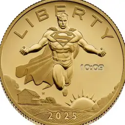 superman coin watch