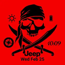 Jeep Flame Red Pirate